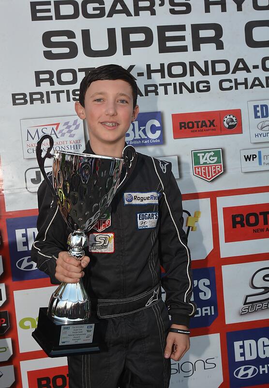 Well done Rogue Sponsored <a href="/MatthewHopcraft/">Matthew Hopcraft</a> winner of  R6 Super 1 at Shenington in his Honda Cadet. #megadrive