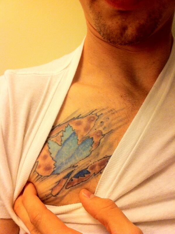 JordanWButler's tweet image. I may be in Chicago on vacation but I still bleed Blue. Big win last night! @MapleLeafs #goleafsgo