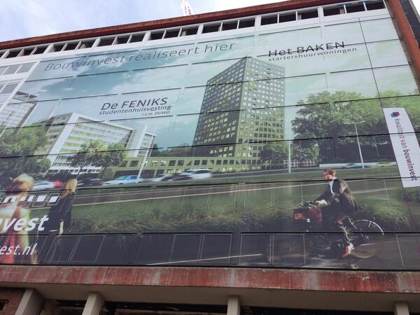 Er wordt flink gebouwd in #Eenhoorngebied. Herontwikkeling oude Casa 400 en nieuwe woontoren. Namen zijn onthuld.