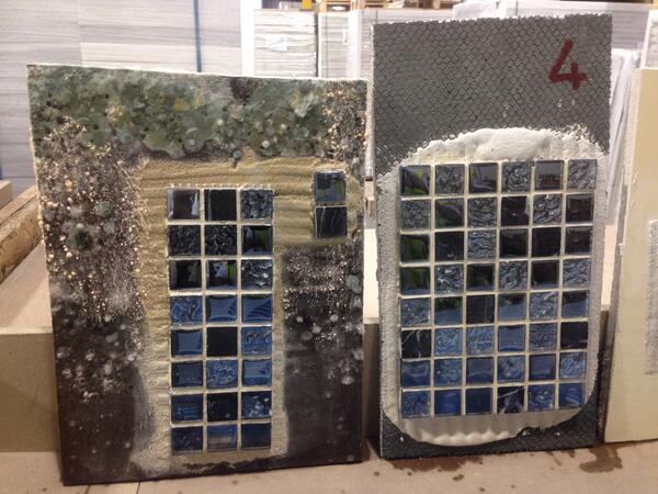 Marmox vs Ply. Both tiled and spent 5 days in water! What would you prefer to use? #tiling #waterproof