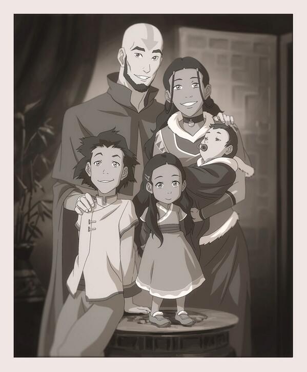 Korraspirit On Twitter High Quality Image Of Aang Katara S Family Portrait Thanks To Avatartlanews For Sharing Http T Co Qyiqcvejau,Drawer Or Drawee Difference