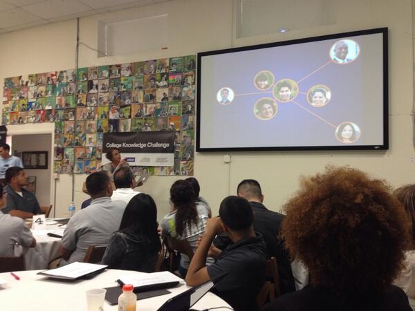 danjarratt's tweet image. Nicole Ellison from College Connect: using latent #college knowledge in social weak ties #apps4college #rtnckc