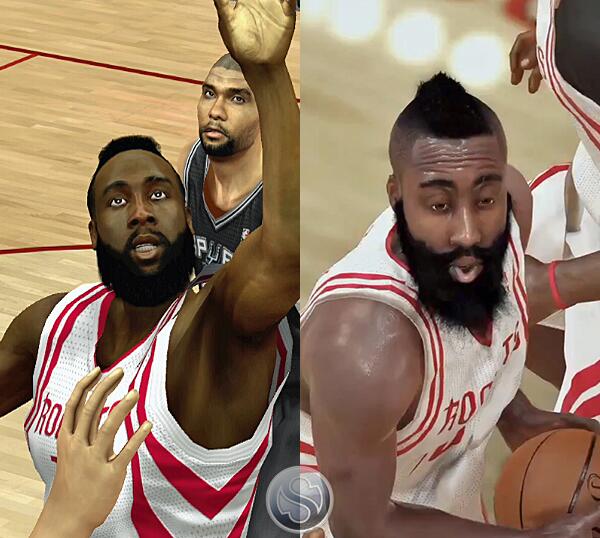 nba 2k14 next gen vs real life