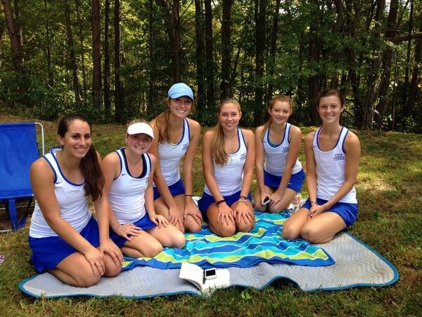 CSD girls are reading to whoop the Individual Tournament #letsgospartans!