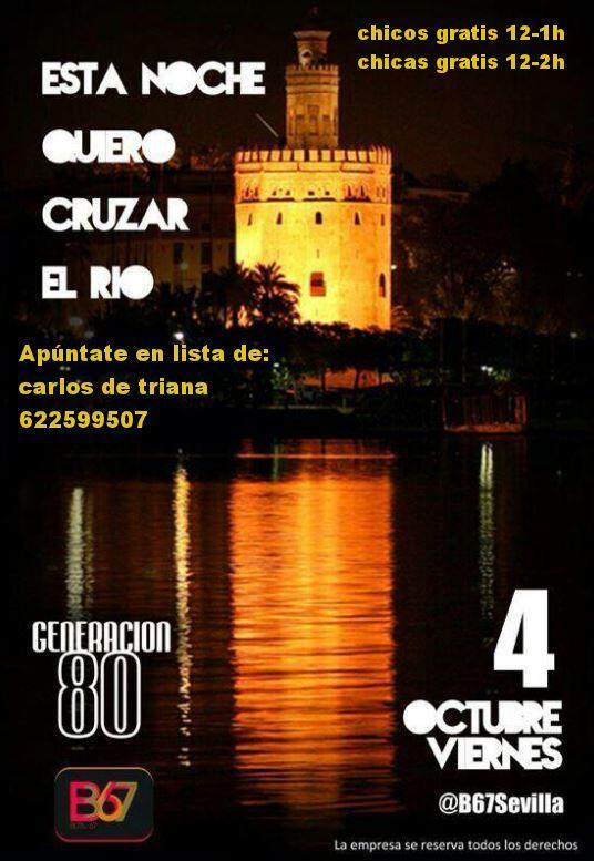 B67_carlos's tweet photo. Este viernes volvemos con fuerzas y ganas de fiesta!!
Apúntate en lista de Carlos de Triana y entra gratis hasta las2 http://t.co/UwCU6ffrmo