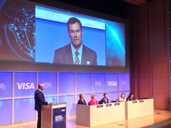 VisaSecurity's tweet image. .@seansposito leads talk on building trusted IDs w/ @trustOIX @bankofamerica #Visa @futureofprivacy @UTCenterforID