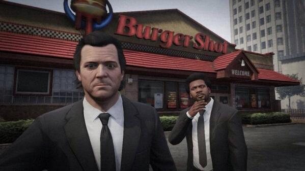 gta_selfies's tweet photo. Michael and Franklin #gtaselfie http://t.co/IoVwVjoEbO