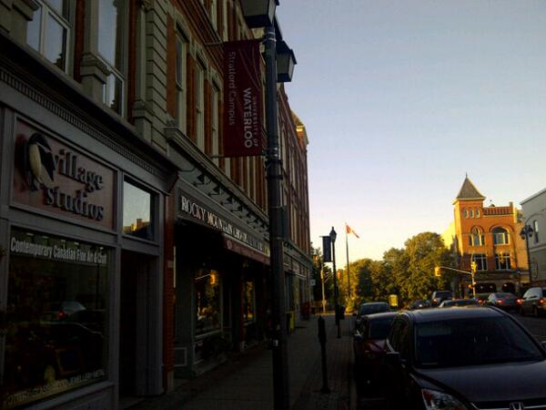 g_finnie's tweet photo. Date night in Startford w @greg_smith4 and @uWaterloo is everywhere! #uwaterloolife http://t.co/ShqB5CHoLX