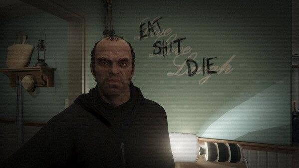 gta_selfies's tweet photo. EAT SHIT DIE #gtaselfie http://t.co/BG3dVmHTi5