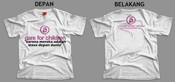 #support Charity "Care for Children" 100% keuntungan u/ <a href="/LenteraSahabat/">Lentera Sahabat</a> | 100K. pesanke: 081911121888