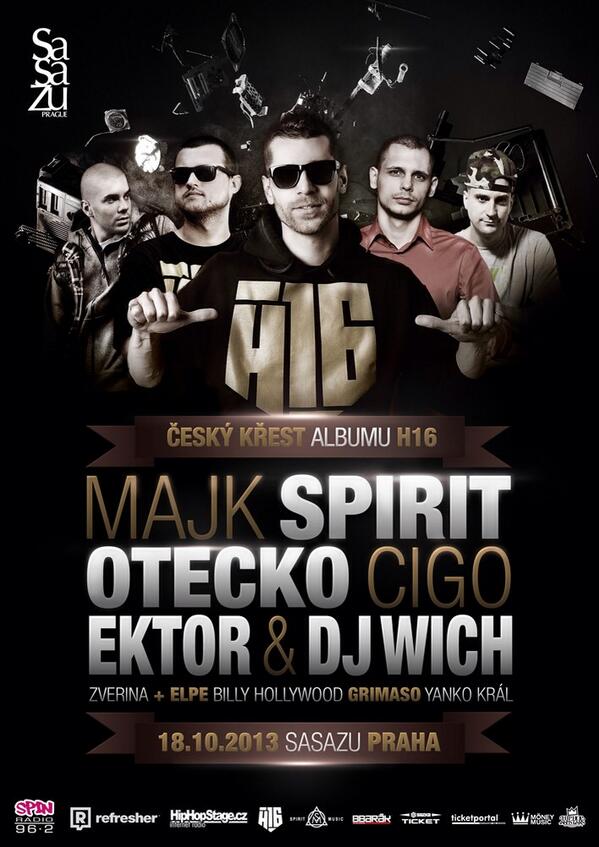 Uz 18.10. Praha <a href="/refreshersk/">REFRESHER Slovensko™</a> <a href="/spin1038/">SPIN 1038</a>  <a href="/SaSaZuPrague/">SaSaZu Prague</a> <a href="/HipHopStage/">HipHopStage</a> <a href="/Bbarak/">Bbarak.cz</a> <a href="/ticketportalCZ/">ticketportalCZ</a>