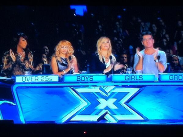 The new format for the X factor it's like roman times send them to the Lions
