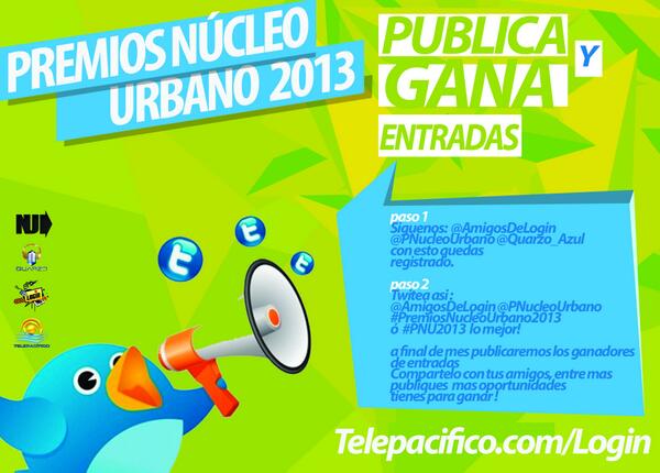 camiloquiroz30's tweet photo. faltan solo 15 dias para el evento del año! los #PremiosNùcleoUrbano2013 ya tienes tu entrada? plazo hasta el 10 oct! http://t.co/WvtdaPgwBq