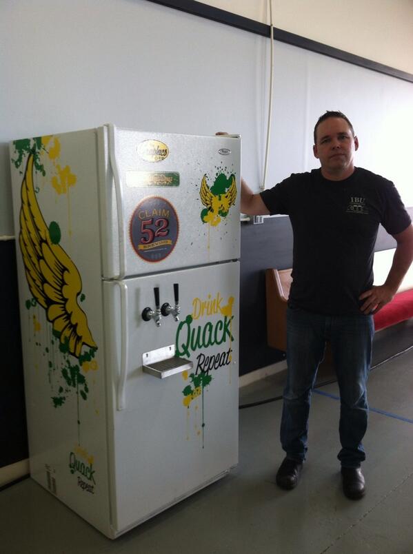 imnoturdude's tweet photo. @Claim52Brewing  Can't wait to find out who wins that rockin kegorator!  See you Friday. http://t.co/NIMkUm5Cve