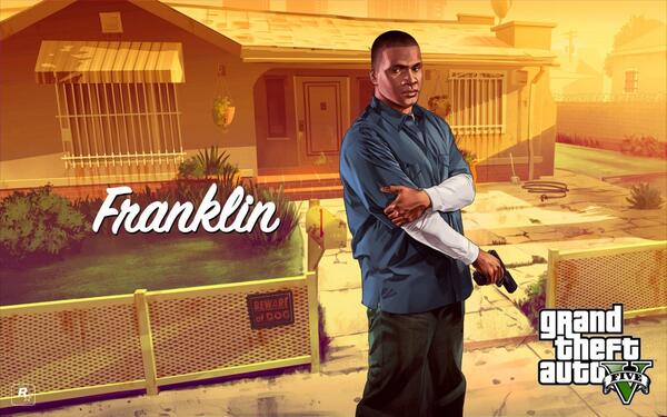 GTAMeme's tweet photo. How many retweets for Franklin? http://t.co/E6d2Wno2KI