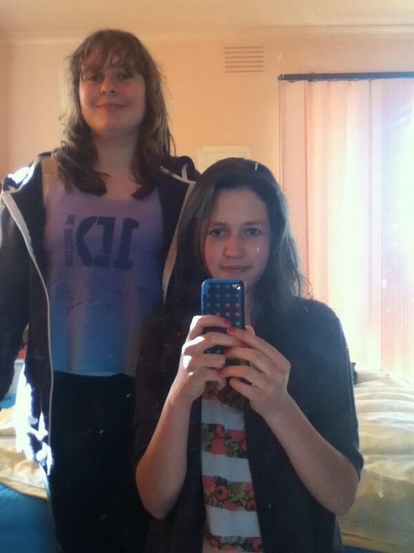 gracecooke's tweet photo. Me and madi http://t.co/E50wShikEn