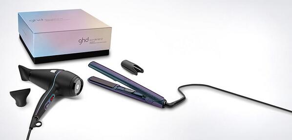 ModaGreco's tweet image. The new Limited Edition #ghd #Wonderland Deluxe Gift Set is now available to order online at modagreco.co.uk/shop/buy/ghd-w…
