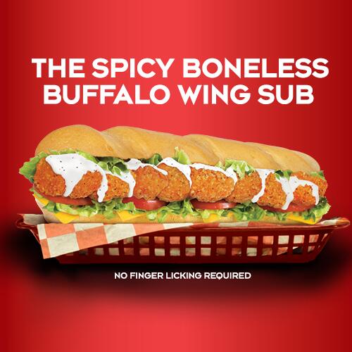 MR.SUB on Twitter "That's right Canada the Spicy Boneless Buffalo