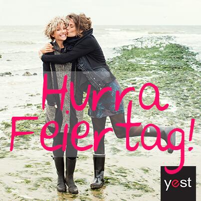 Ein Feiertag ist ideal zum online shoppen! Die neusten Trends findet ihr bei yest.com #damenmode
