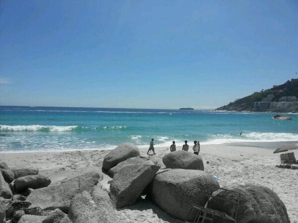 Just saw two whales in Clifton with <a href="/Teeshim/">Terence Shimwell</a> !!! As if this wasn't good enough