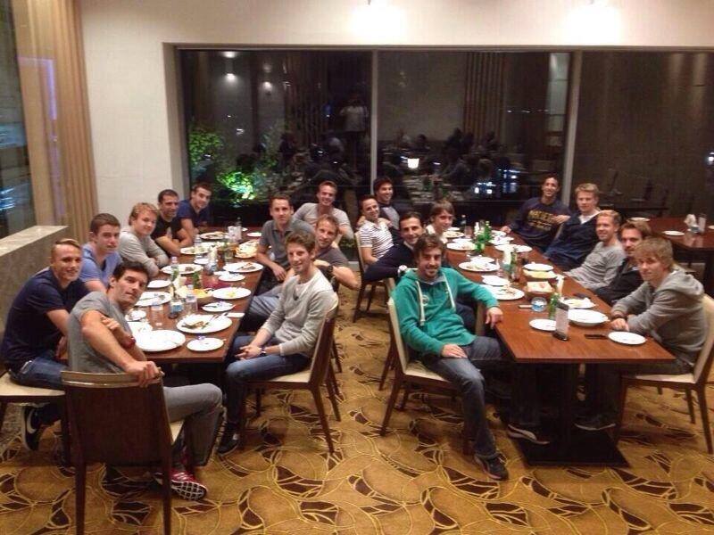 f1 drivers 2013