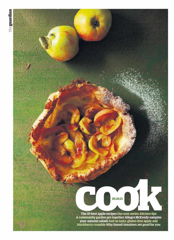 guardianfood's tweet photo. Cook's 10 best apple recipes. Get £2 off this Guardian &amp; Observer Weekend™: https://t.co/GnDtSuRwfj #owntheweekend http://t.co/Qj57WN7TXV
