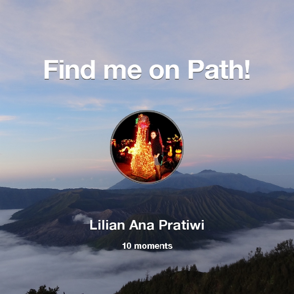 LiLianAnaPR's tweet photo. Find me on #Path now! Go to: http://t.co/zRmff4mUZy! #thepersonalnetwork http://t.co/ntO0cNKYZx