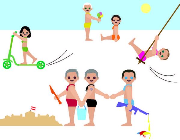 Nationalratswahlen 2013. Wir sind gespannt wer in Zukunft mit wem spielen darf.  © Christian Pölzler