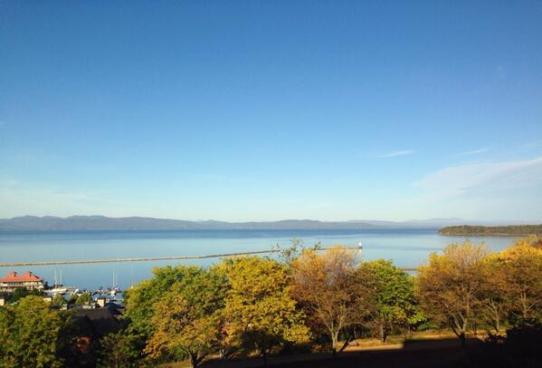 bbbrittingham's tweet photo. Burlington is beautiful. Will be a great host city for 2014 GAD Institute. http://t.co/ELWoRFF1J0