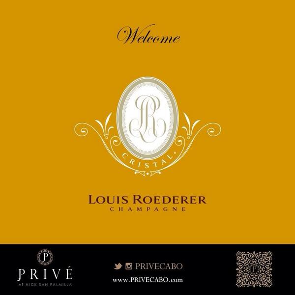 ladieschampagne's tweet photo. Muy pronto, champagne @LOUISROEDERERmx en @privecabo! http://t.co/2UtrG2JjF6