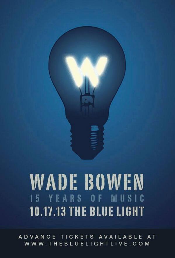 _NewSlang's tweet photo. These @WadeBowen @BluelightLive posters are pretty wicked. http://t.co/tkcP5Pqxur
