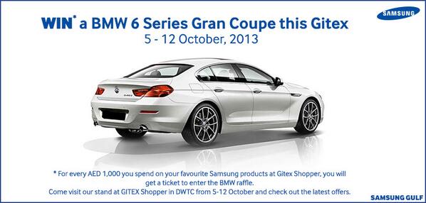 Retweet this Gitex Shoppers promo for a chance to win 1 of 5 Galaxy Note 3! #GitexPrize