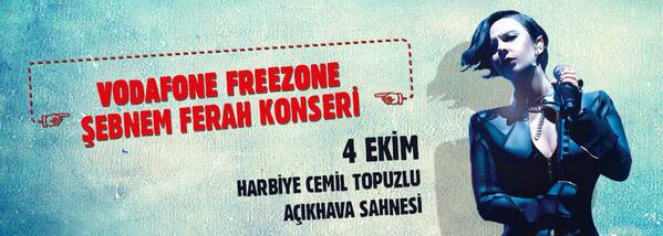 KentYasam's tweet photo. Müziğin sesi bir an bile kısılmıyor, Vodafone FreeZone Şebnem Ferah konseriyle devam ediyor! @VFreeZone http://t.co/QuoPa6jLLo