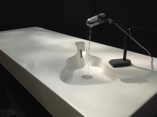 CHENGConcrete's tweet photo. Guitar sink entry for #Concrete #Maker contest. Haven't entered? You need to rock 'n' roll! http://t.co/o11k8VWwnd http://t.co/hZTOEjyAD5