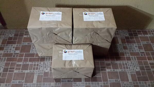 Graphcenter's tweet image. Listo para entregar...