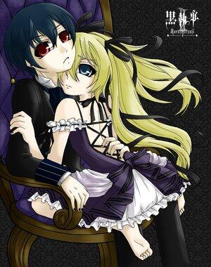 agender_switchi's tweet image. Aww me an my dear ceil phantomhive :3