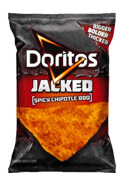 cyndisney's tweet photo. Use @IbottaApp to earn money for buying new @Doritos JACKED Chips. Bigger. Bolder. Thicker. http://t.co/O9cib7987K