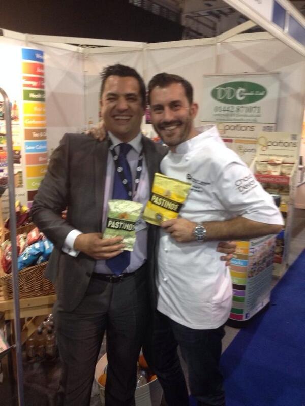 @MarkSargey10 <a href="/lloydmann1/">Lloyd mann</a>  @Issfandhbuying  the talented Mark Sargeant loving the "pastinos"<a href="/DDCFoods/">DDC Foods Ltd</a> #fantastico