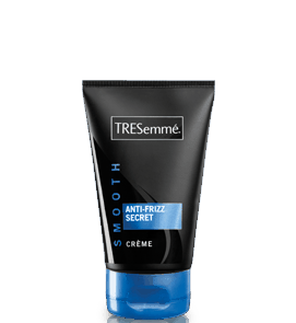 Goodbye, frizz. Hello, smooth! Meet your new best friend: <a href="/TRESemme/">TRESemmé</a> Anti-Frizz Secret Smoothing Crème!