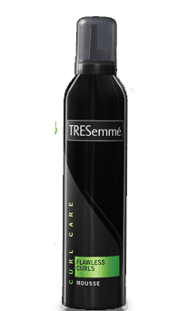 Try <a href="/TRESemme/">TRESemmé</a> Flawless Curls Extra Hold Mousse for smooth, springy curls without heaviness or stickiness!