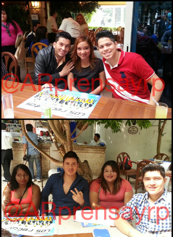 ARprensayrp's tweet photo. @BANDARECODITOSS conviviendo con sus Fans en el @_nopalito http://t.co/RX2EzmOpis