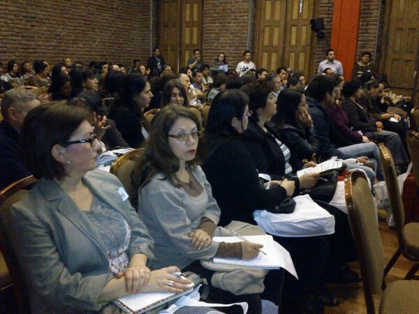 [Fotos] Asistentes a Charla " El Desafio de emprender" de <a href="/ONG_AE/">Acción Emprendedora</a> en #ArribaMipyme