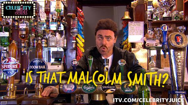 We love you Malcolm! '#celebjuice