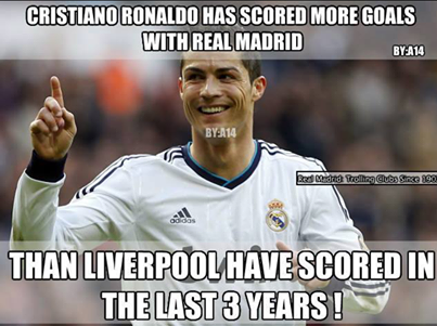 FootballFunnys's tweet photo. Ronaldo. Wow. http://t.co/757x53NC4A