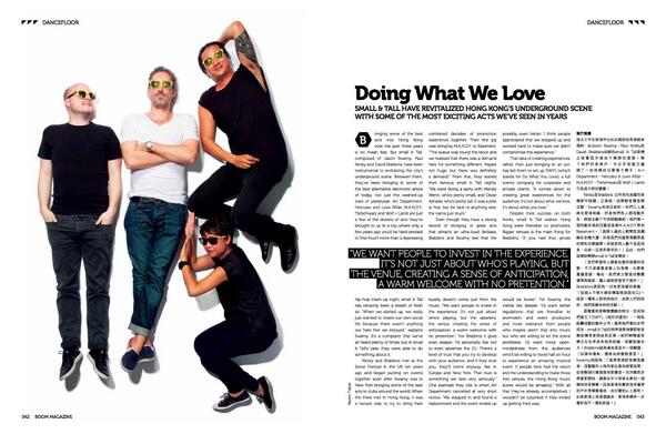 smallandtall1's tweet photo. We are in this weeks @BoomMagAsia - available today at the usual outlets... http://t.co/wxPNyjaMiy