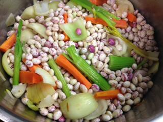 Fresh in season, Borlotti Beans. Featured now on our menu. For reservations ph 9207 7424