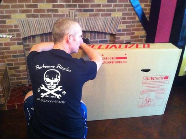 Bike serviced,boxed ready for the flight to Italy. Sunday 6th October, 6am start for the 205km L'eroica vintage ride.