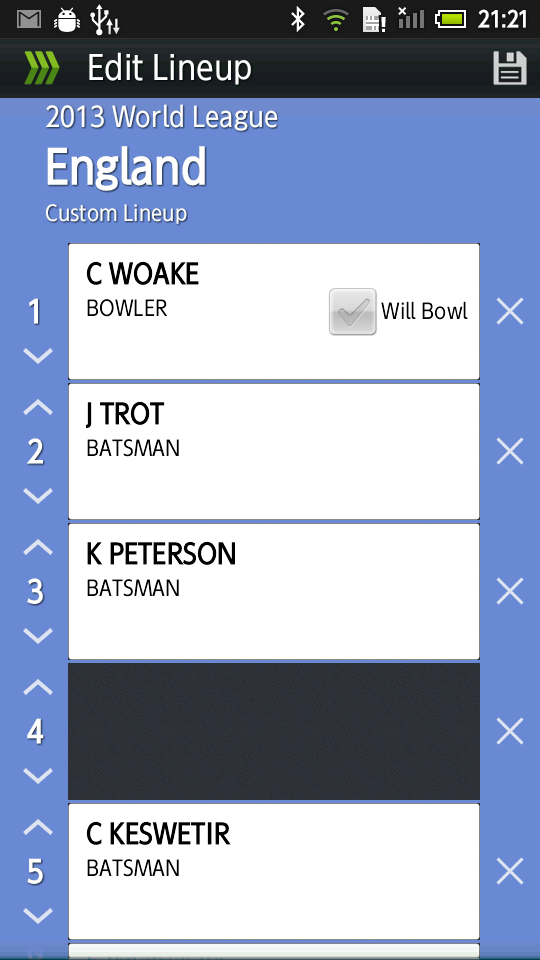 hitwicketcric's tweet photo. Edit your teams's lineup!! Update by 13th Oct and use code 0S9MB0 to get 9 FREE balls!  https://t.co/xZDAO0k8hQ #WT20 http://t.co/rOf0WEtCJ3