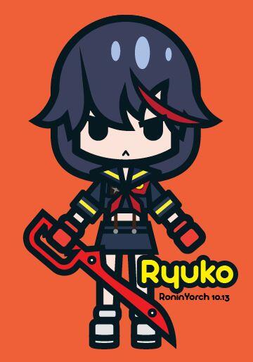 RoninYorch's tweet image. Ryuko Matoi #klk #killlakill #vectoroid