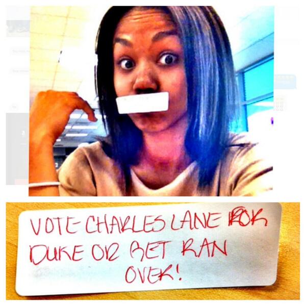 #VoteForCharles 😂😂✊✔️☑️ @_a1chuck